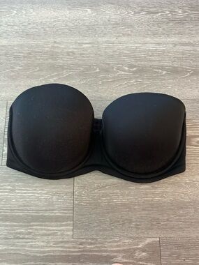 40DDD Wacoal Bra Black Underwire Padded Strapless Multiway Demi T-Shirt Bra